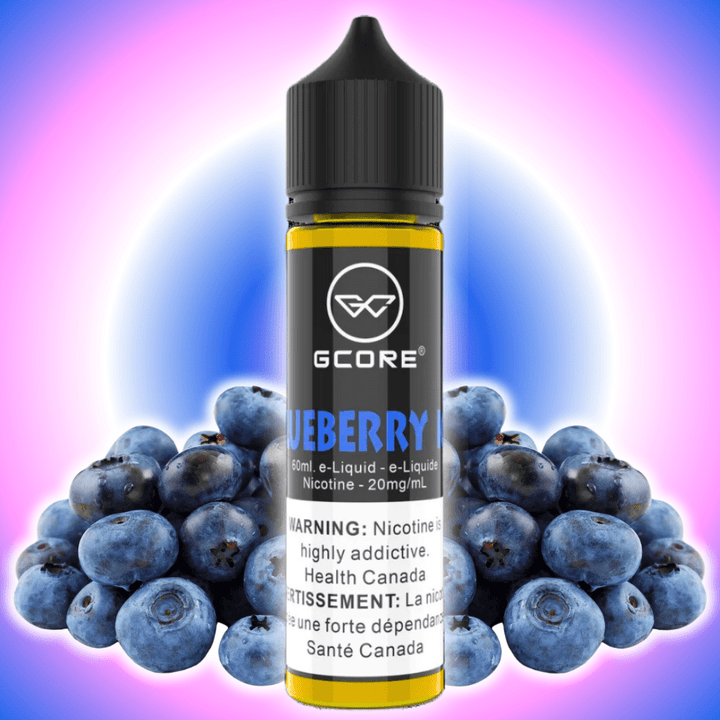 Blueberry Ice Salt by Gcore E-Liquid-60ml 20mg / 60mL Okotoks Vape SuperStore Okotoks Alberta