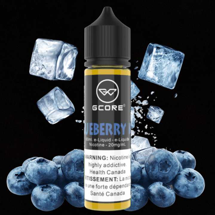 Blueberry Ice Salt by Gcore E-Liquid-60ml 20mg / 60mL Okotoks Vape SuperStore Okotoks Alberta