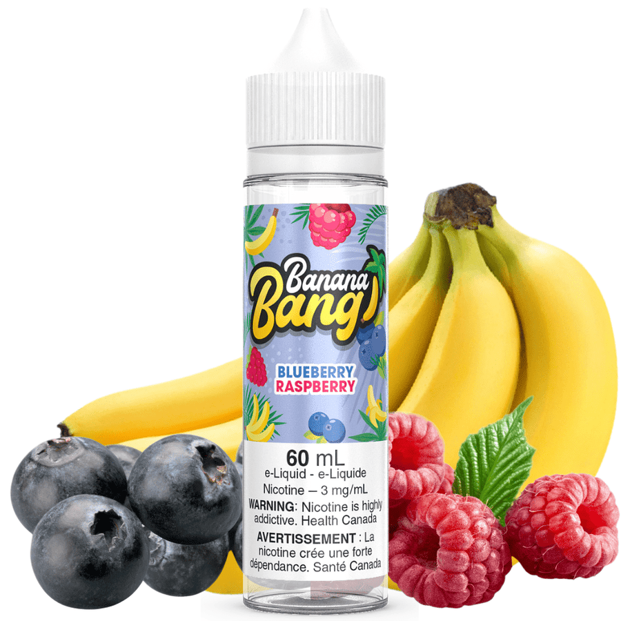 Blueberry Raspberry by Banana Bang E-Liquid 60ml / 3mg Okotoks Vape SuperStore Okotoks Alberta
