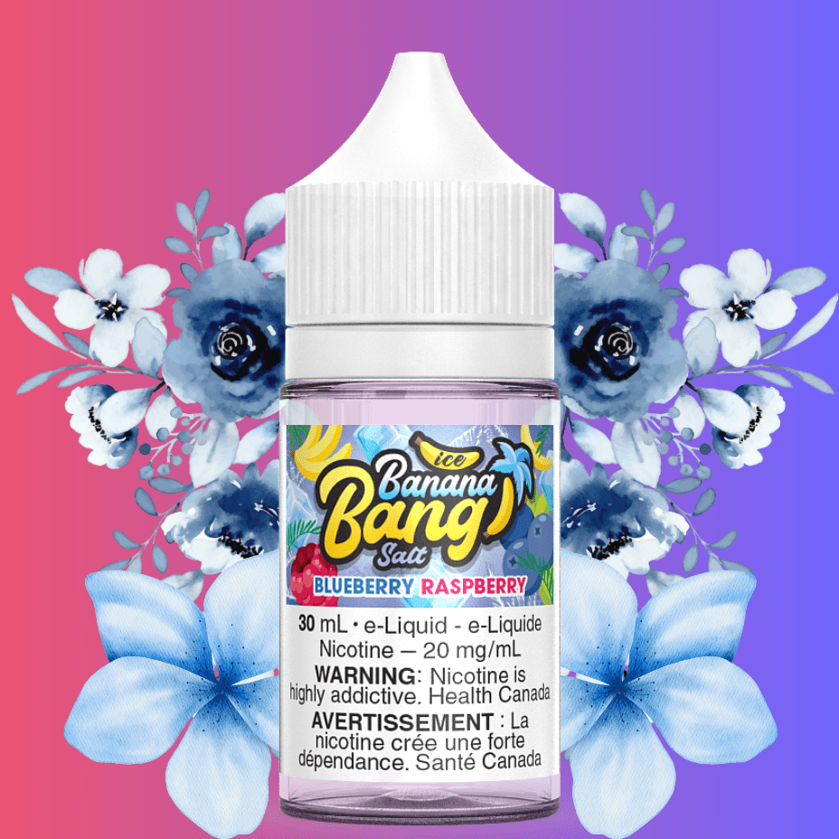 Blueberry Raspberry Ice Salt by Banana Bang E-Liquid Okotoks Vape SuperStore Okotoks Alberta