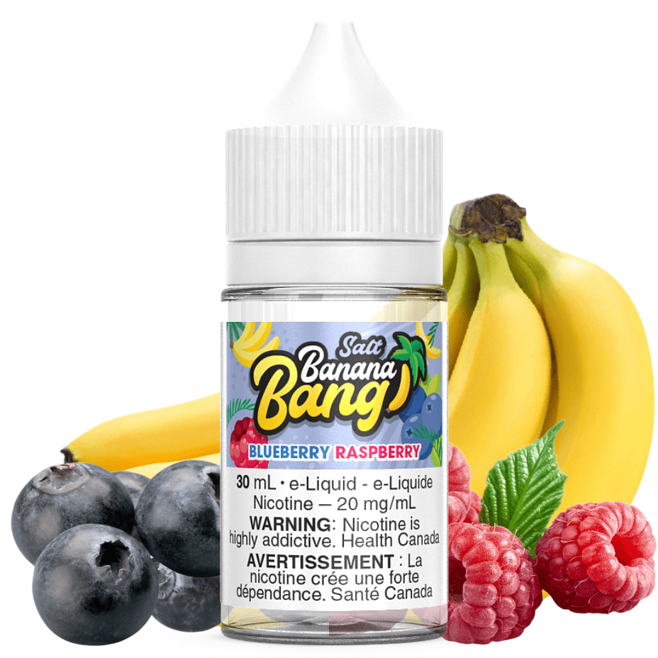 Blueberry Raspberry Salt by Banana Bang E-Liquid 12mg Okotoks Vape SuperStore Okotoks Alberta