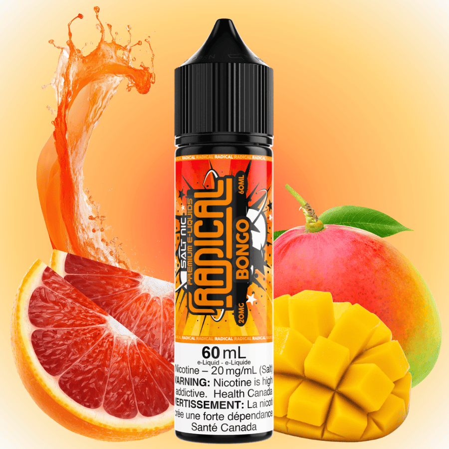 Bongo Salt by Radical E-Liquid-60mL 60ml / 20mg Okotoks Vape SuperStore Okotoks Alberta
