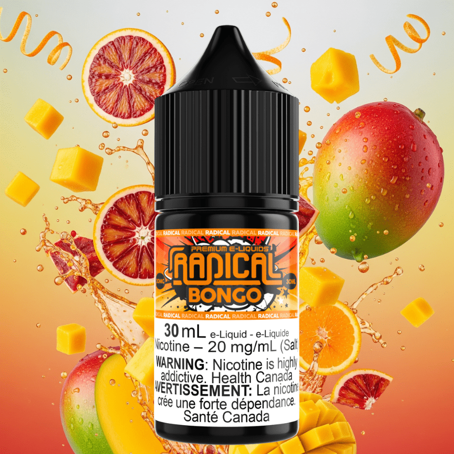 Bongo Salt Nic by Radical E-liquid 30mL / 20mg Okotoks Vape SuperStore Okotoks Alberta