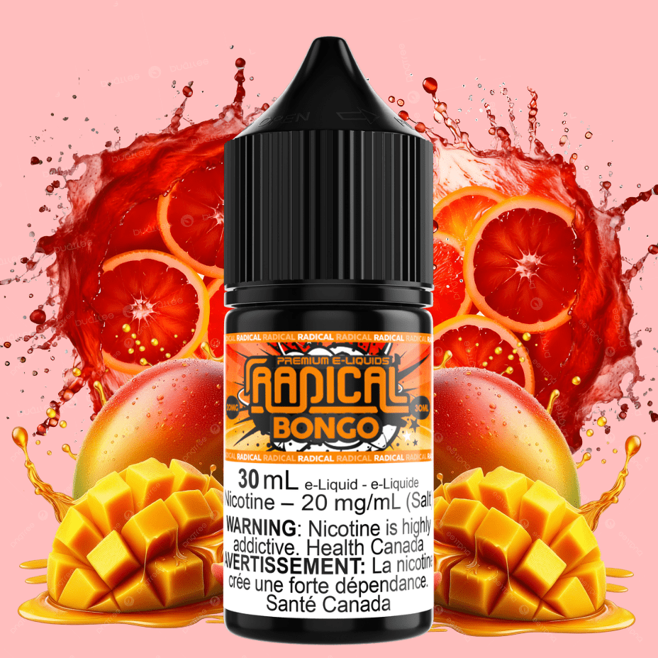 Bongo Salt Nic by Radical E-liquid Okotoks Vape SuperStore Okotoks Alberta