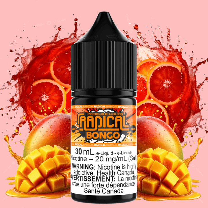 Bongo Salt Nic by Radical E-liquid Okotoks Vape SuperStore Okotoks Alberta