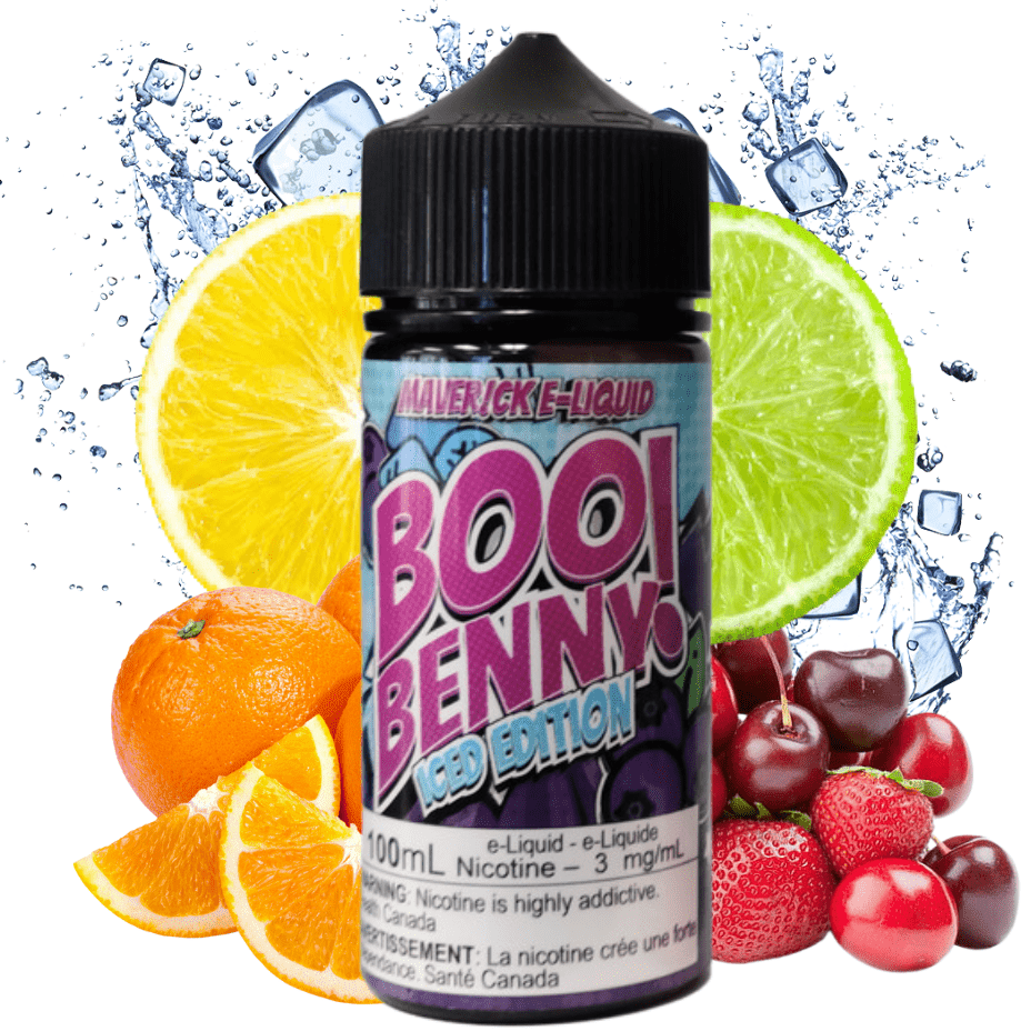 Boo Benny Ice by Maverick E-Liquid-100ml Okotoks Vape SuperStore Okotoks Alberta