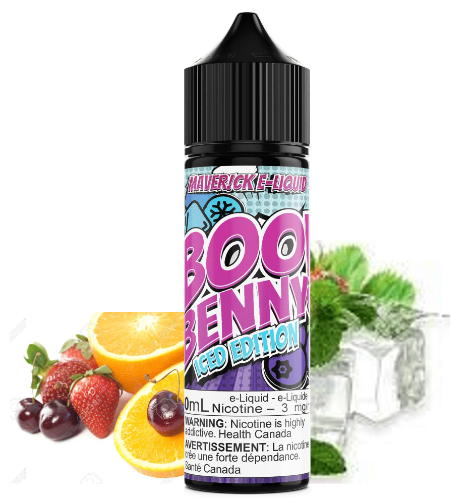 Boo Benny Ice by Maverick E-Liquid 60ml / 3mg Okotoks Vape SuperStore Okotoks Alberta