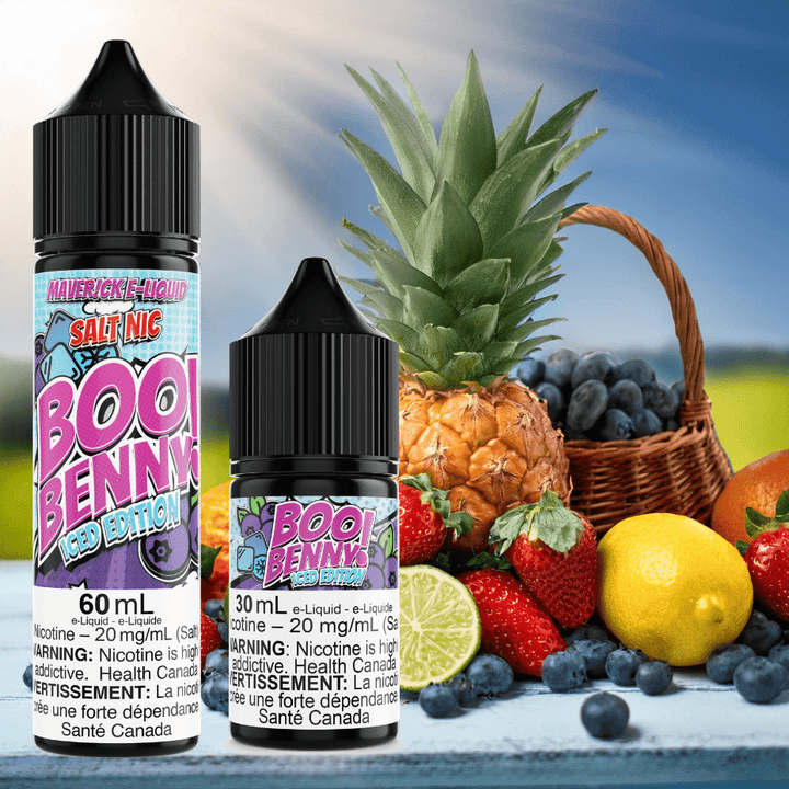 Boo Benny Iced Salt by Maverick E-Liquid Okotoks Vape SuperStore Okotoks Alberta