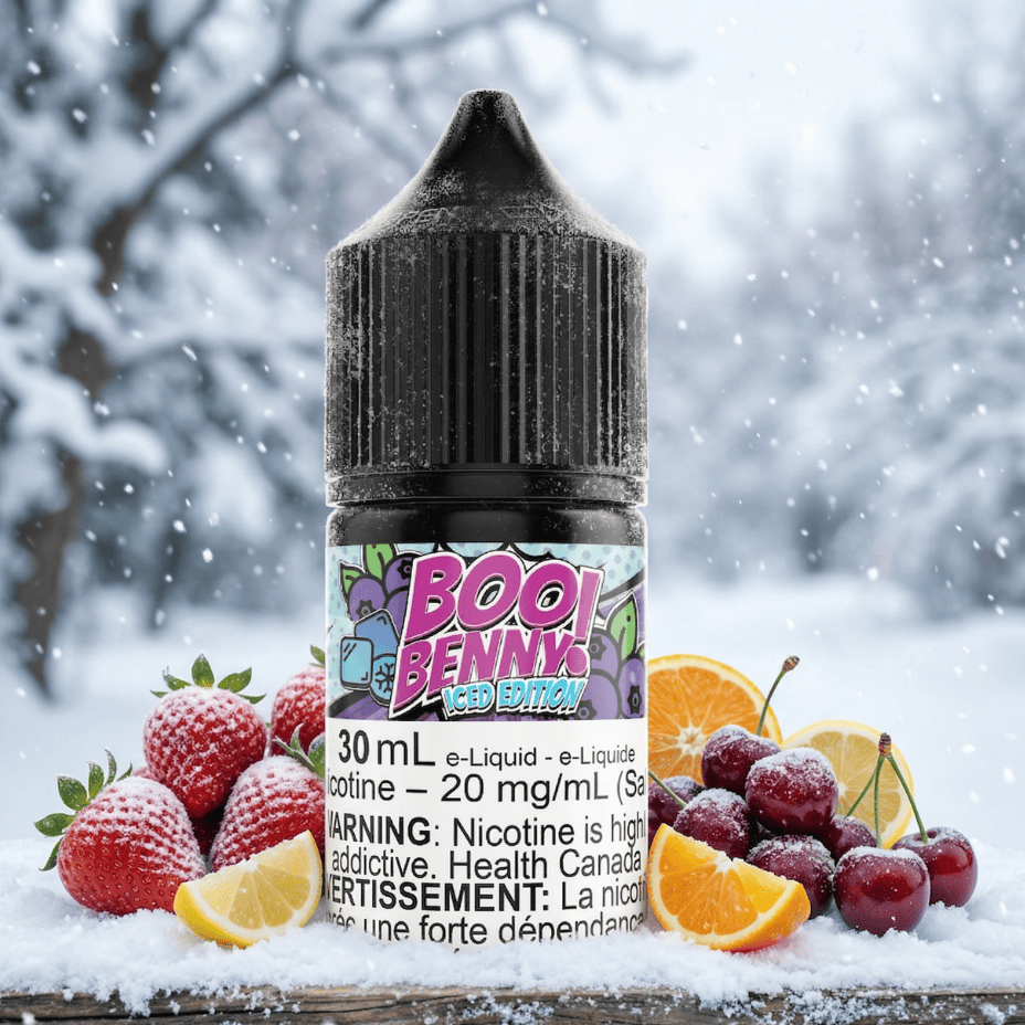Boo Benny Iced Salt by Maverick E-Liquid Okotoks Vape SuperStore Okotoks Alberta