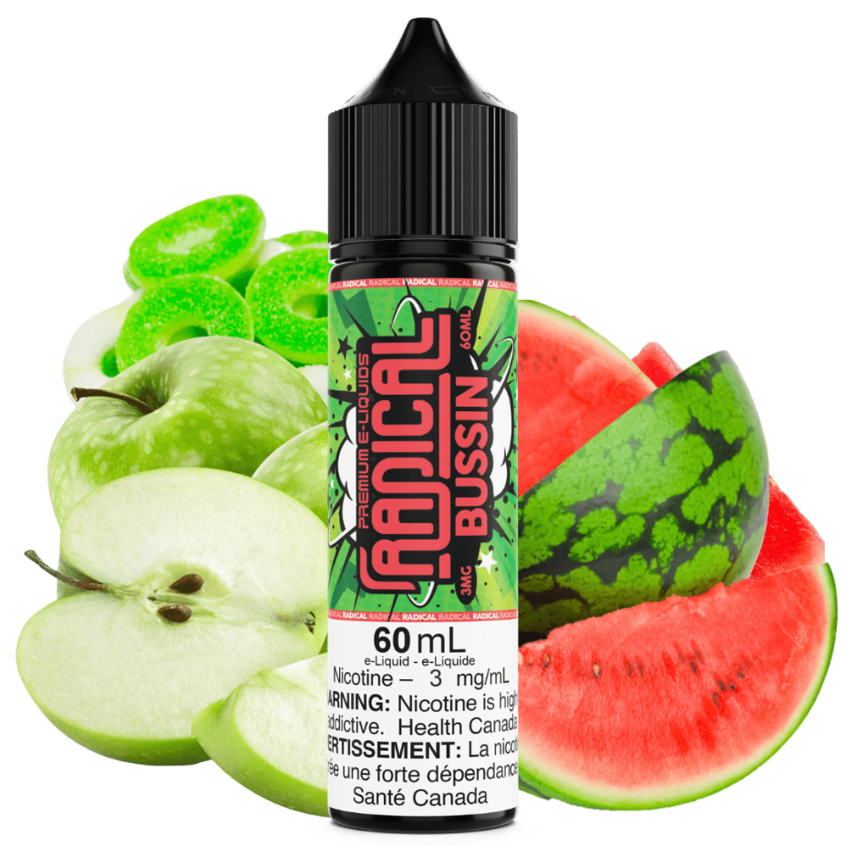 Bussin by Radical E-Liquid 60ml / 3mg Okotoks Vape SuperStore Okotoks Alberta