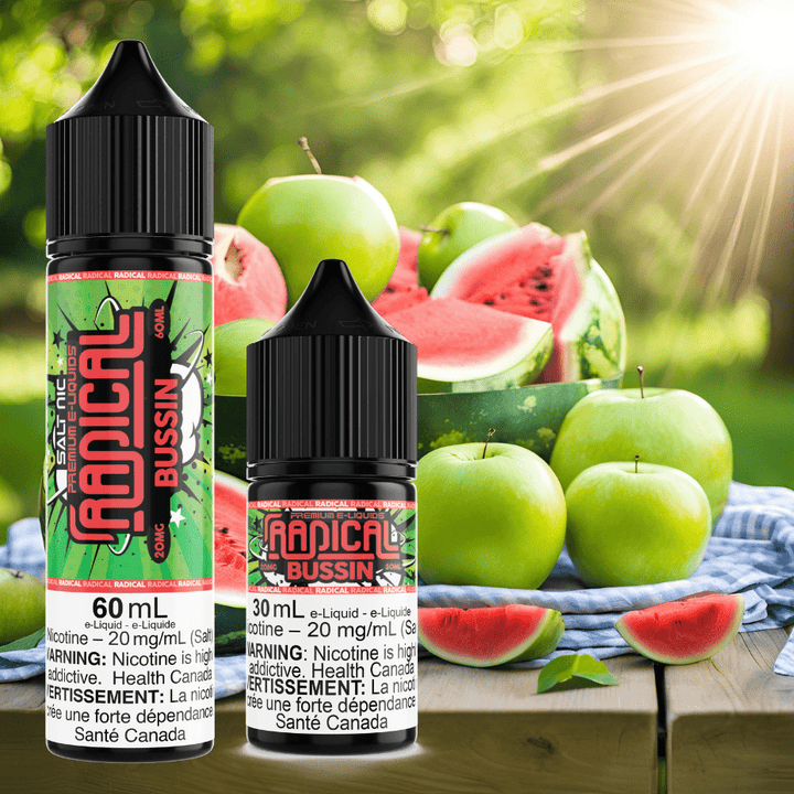 Bussin Salt by Radical E-Liquid Okotoks Vape SuperStore Okotoks Alberta