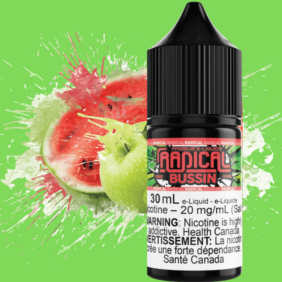 Bussin Salt by Radical E-Liquid Okotoks Vape SuperStore Okotoks Alberta