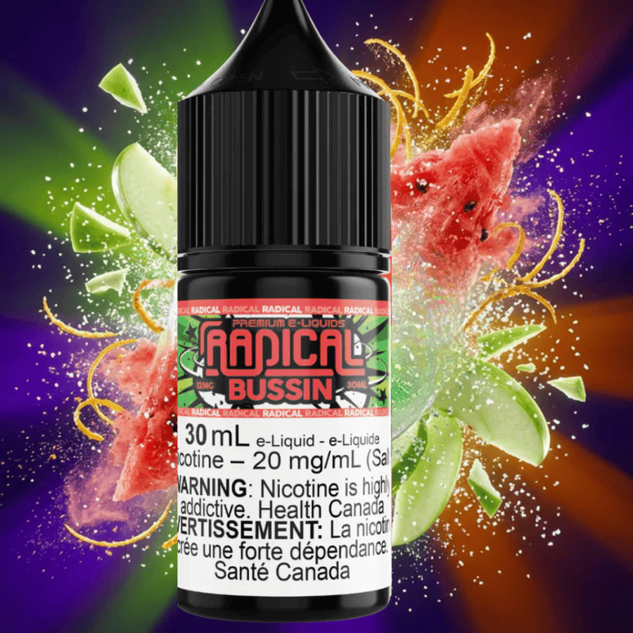 Bussin Salt by Radical E-Liquid Okotoks Vape SuperStore Okotoks Alberta