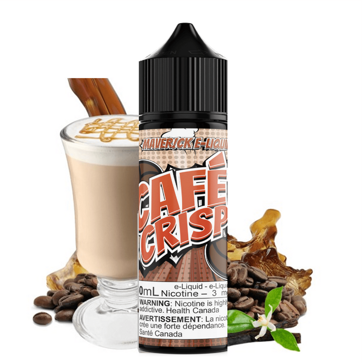 Cafe Crisp by Maverick E-Liquid 60ml / 3mg Okotoks Vape SuperStore Okotoks Alberta