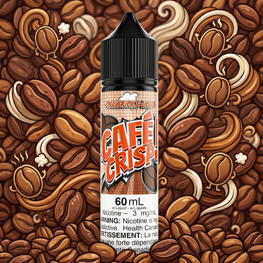 Cafe Crisp by Maverick E-Liquid Okotoks Vape SuperStore Okotoks Alberta