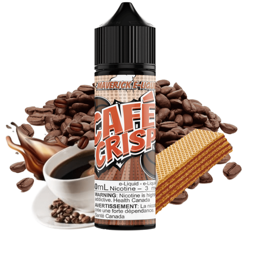 Cafe Crisp by Maverick E-Liquid Okotoks Vape SuperStore Okotoks Alberta