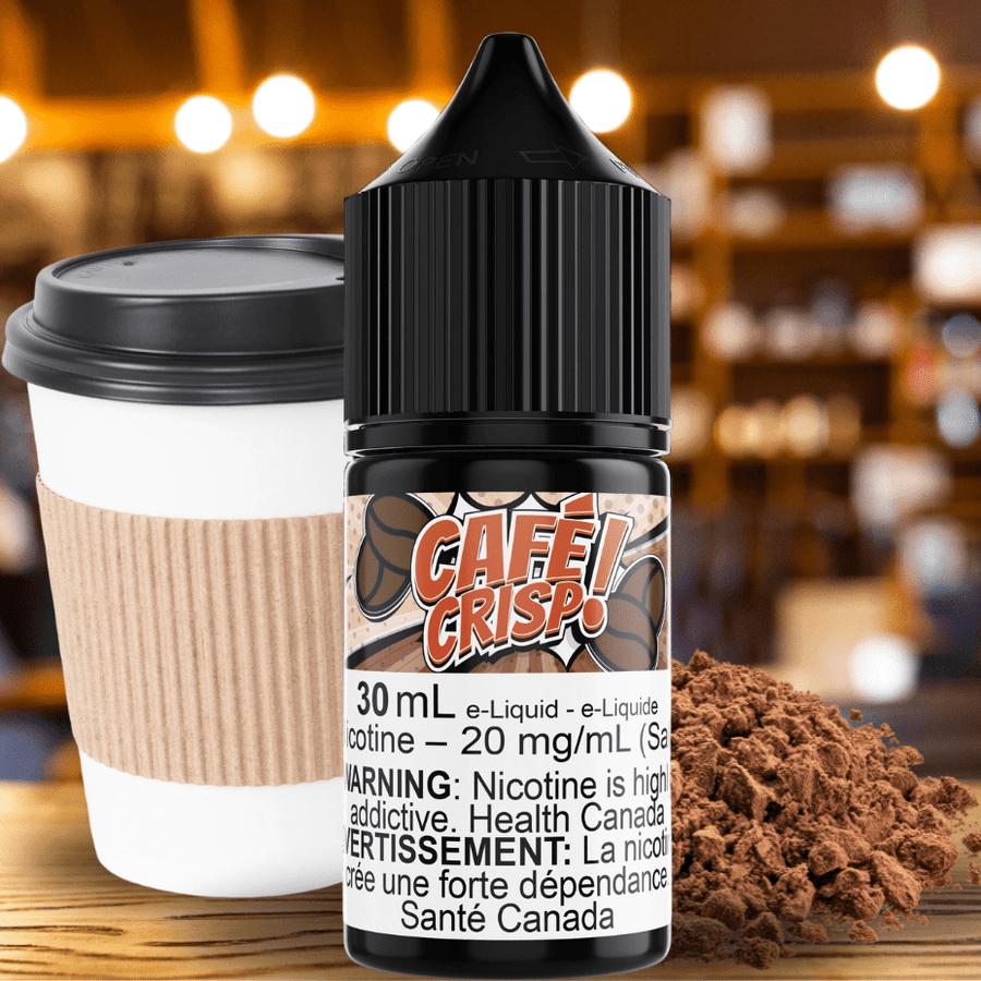 Cafe Crisp Salt by Maverick E-Liquid 30ml / 12mg Okotoks Vape SuperStore Okotoks Alberta