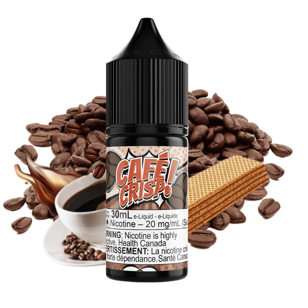 Cafe Crisp Salt by Maverick E-Liquid 30ml / Bold 50 Okotoks Vape SuperStore Okotoks Alberta