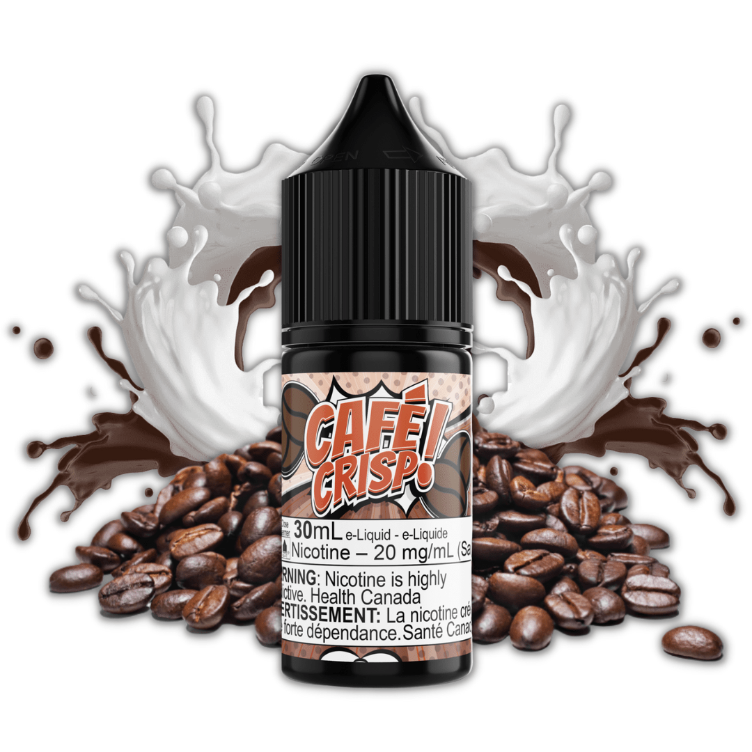 Cafe Crisp Salt by Maverick E-Liquid Okotoks Vape SuperStore Okotoks Alberta