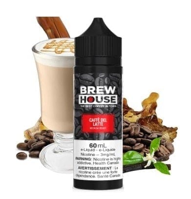 Caffe Del Latte by Brew House E-Liquid 60ml / 3mg Okotoks Vape SuperStore Okotoks Alberta