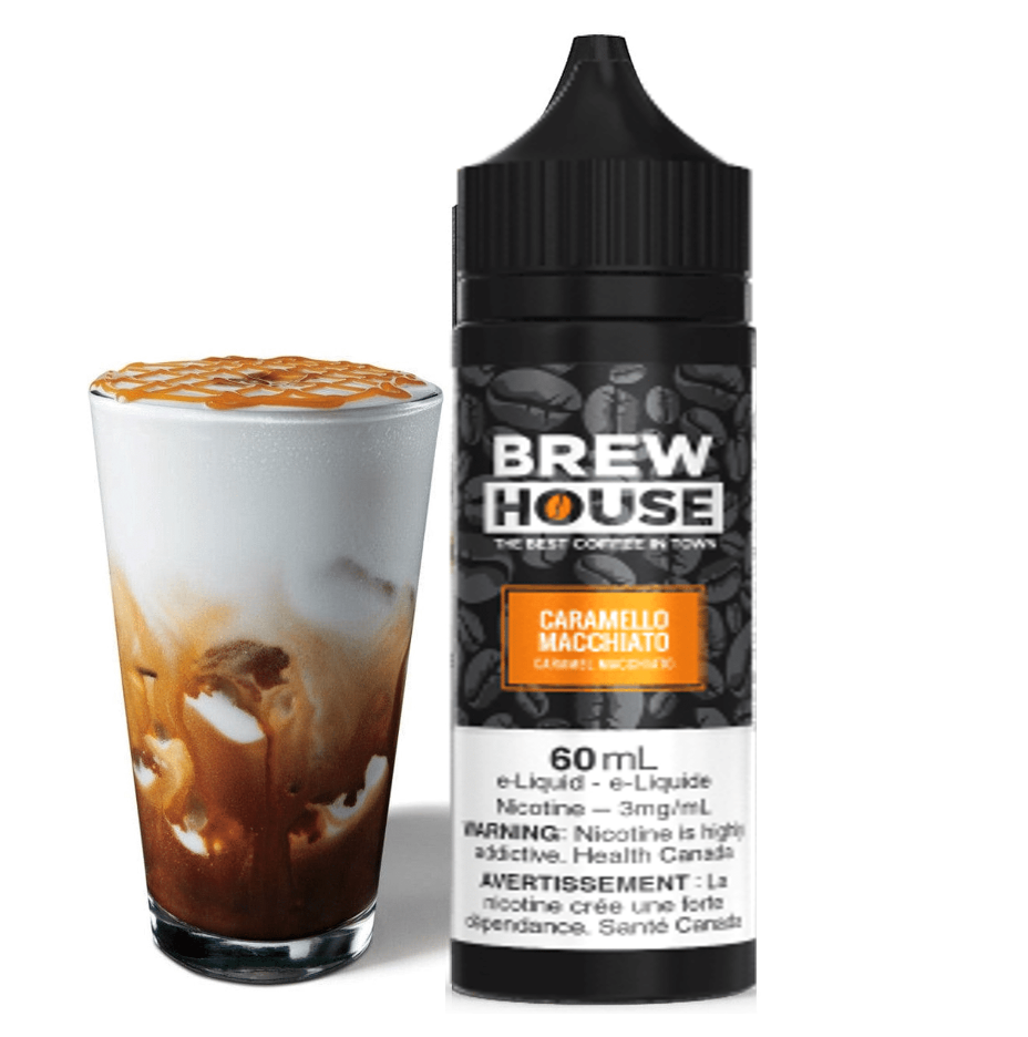 Caramello Macchiato by Brew House E-Liquid 60ml / 3mg Okotoks Vape SuperStore Okotoks Alberta