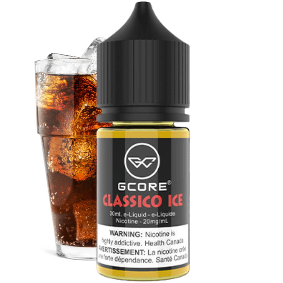 Classico Ice Salt by GCore E-Liquid-30ml 20mg / 30ml Okotoks Vape SuperStore Okotoks Alberta