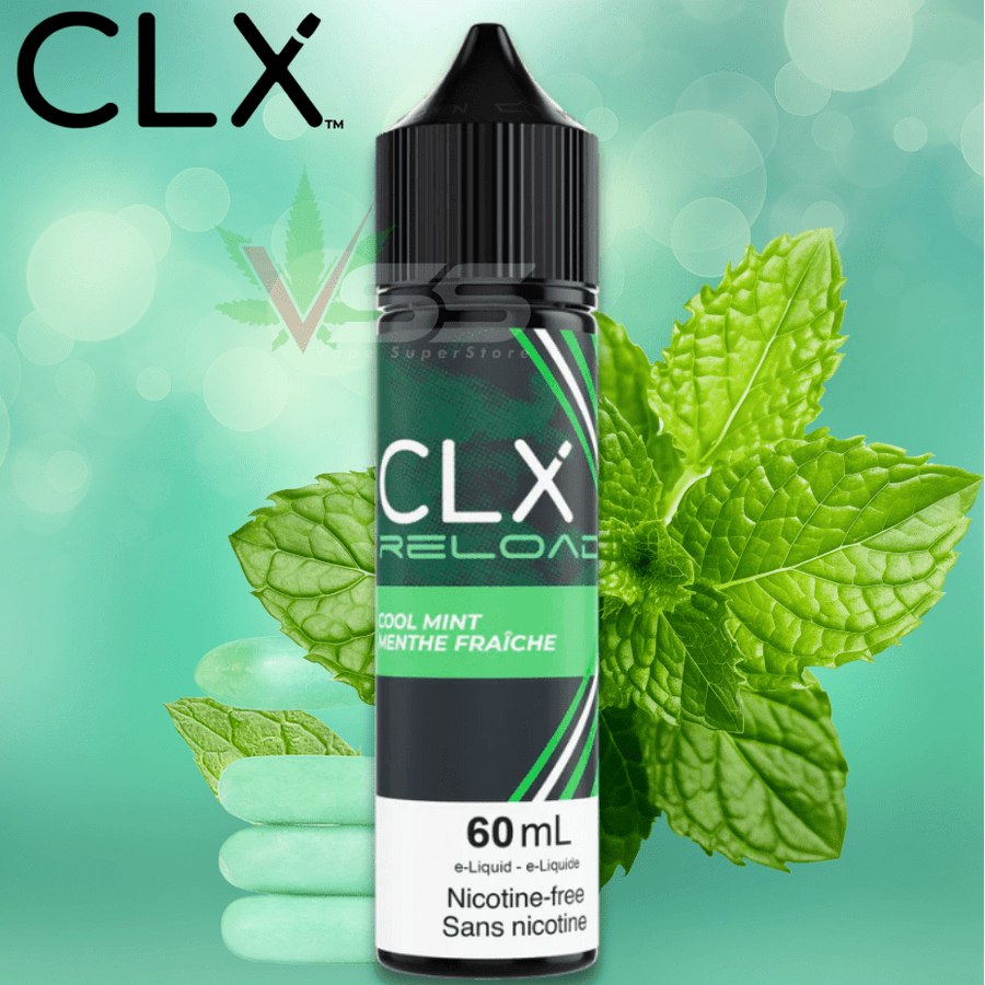 CLX Reload Freebase 60ml-Cool Mint 60ml / 3mg Okotoks Vape SuperStore Okotoks Alberta