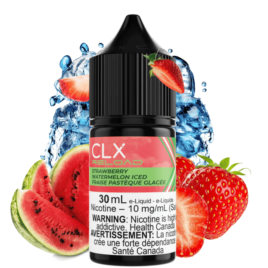 CLX Reload Salts-Strawberry Watermelon Iced 30ml / 10mg Okotoks Vape SuperStore Okotoks Alberta