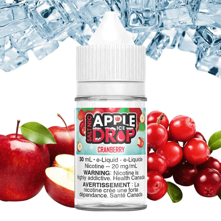 Cranberry Ice Salt by Apple Drop E-Liquid 30ml / 12mg Okotoks Vape SuperStore Okotoks Alberta