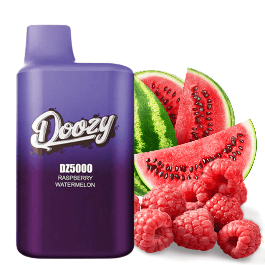 Doozy DZ5000 Disposable Vape-Raspberry Watermelon 5000 Puffs / 20mg Okotoks Vape SuperStore Okotoks Alberta