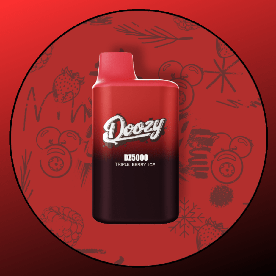 Doozy DZ5000 Disposable Vape-Triple Berry Ice 5000 Puffs / 20mg Okotoks Vape SuperStore Okotoks Alberta