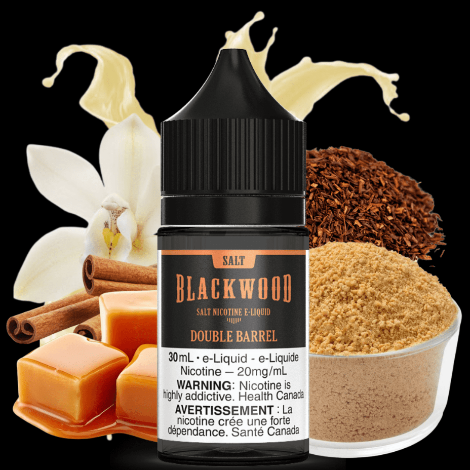 Double Barrel Salt by Blackwood E-liquid Okotoks Vape SuperStore Okotoks Alberta