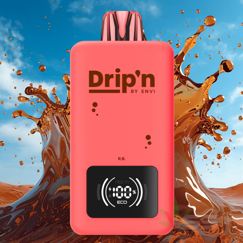 Drip'n by Envi 70K Disposable Vape - R.B. 20mg / 26mL / 70000 Puffs Okotoks Vape SuperStore Okotoks Alberta