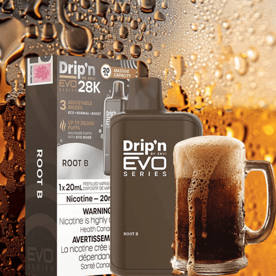 Drip'n by Envi EVO 28k Disposable Vape-Root B 28000 Puffs / 20mg Okotoks Vape SuperStore Okotoks Alberta