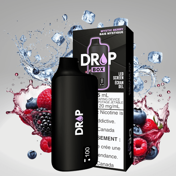 Drop Box 8500 Disposable Vape-Mystic Berry 15ml / 8500Puffs Okotoks Vape SuperStore Okotoks Alberta