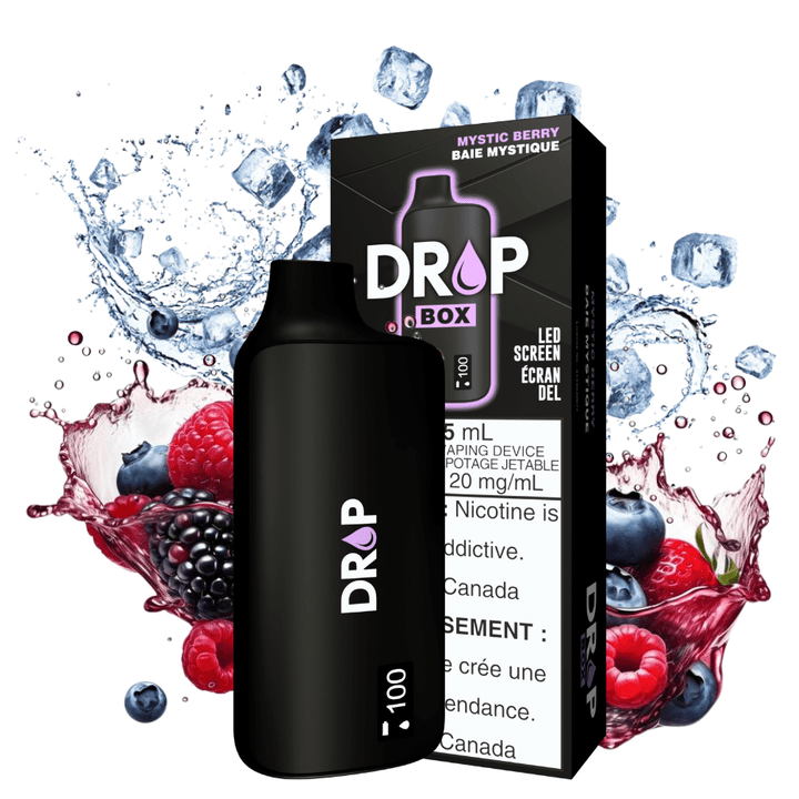 Drop Box 8500 Disposable Vape-Mystic Berry 15ml / 8500Puffs Okotoks Vape SuperStore Okotoks Alberta