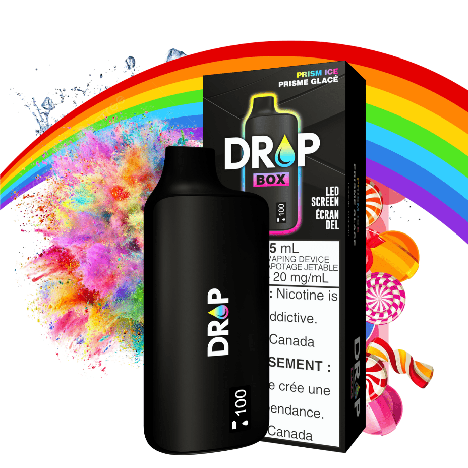 Drop Box 8500 Disposable Vape-Prism Ice 15ml / 8500Puffs Okotoks Vape SuperStore Okotoks Alberta