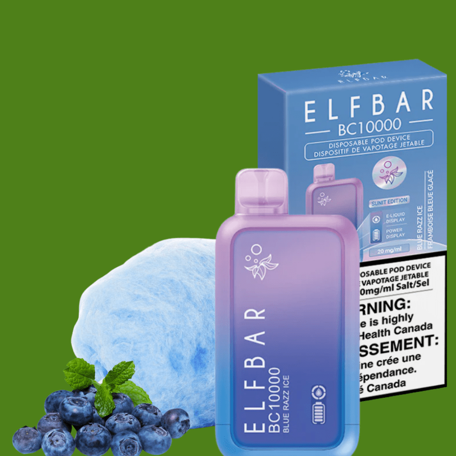 ElfBar BC10000 Disposable Vape-Blue Cloudz Okotoks Vape SuperStore Okotoks Alberta