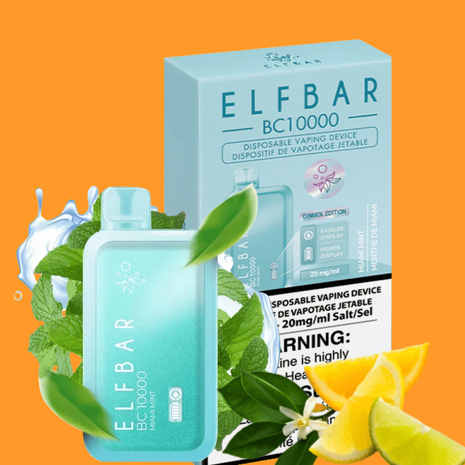 ElfBar BC10000 Disposable Vape-Miami Mint Okotoks Vape SuperStore Okotoks Alberta