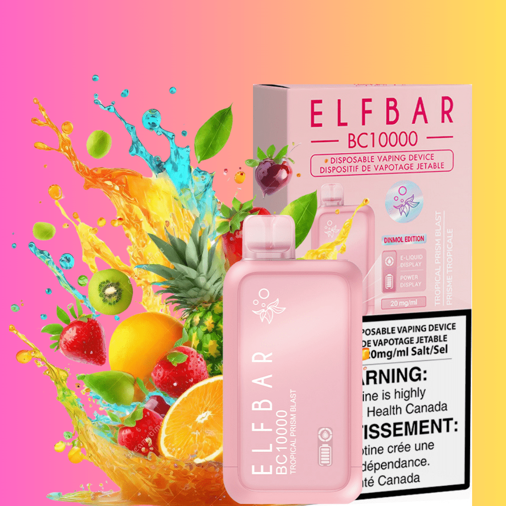 ElfBar BC10000 Disposable Vape-Tropical Prism Okotoks Vape SuperStore Okotoks Alberta