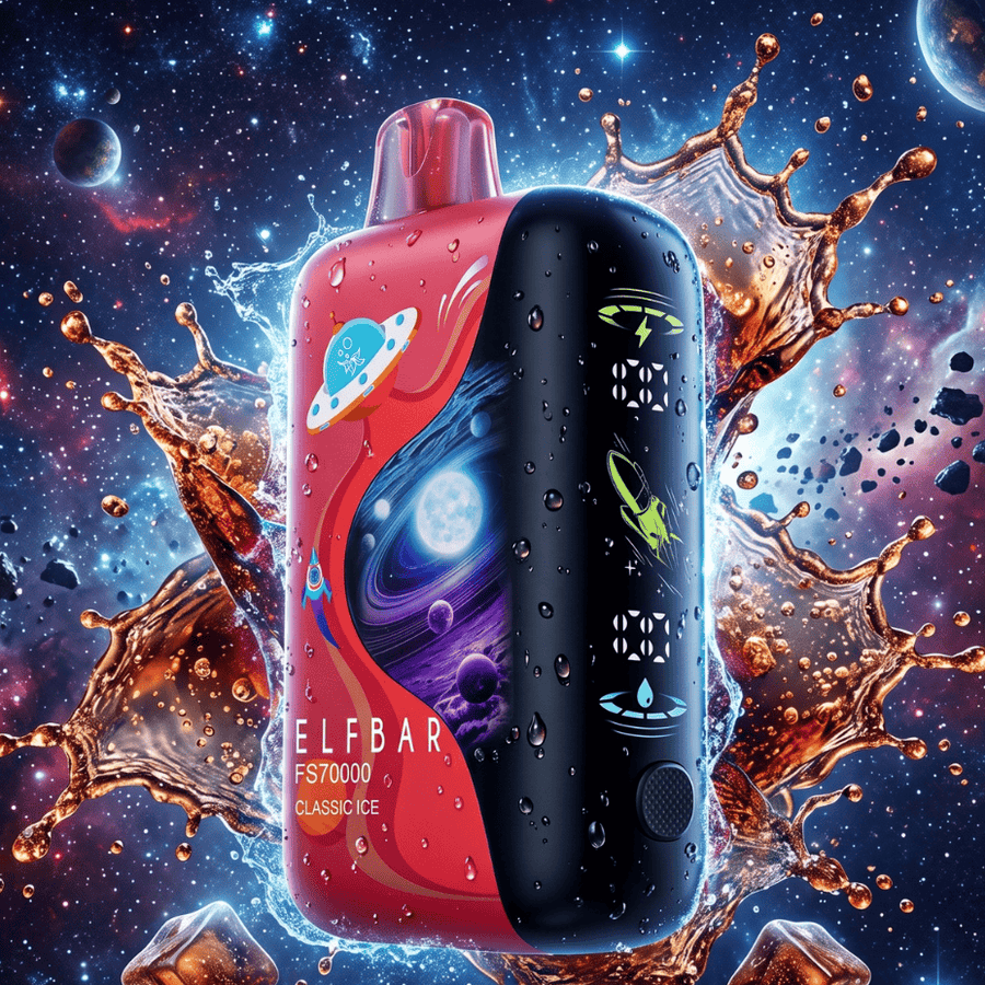 ELFBAR FS70K Disposable Vape - Classic Ice 70000 / 20mg Okotoks Vape SuperStore Okotoks Alberta