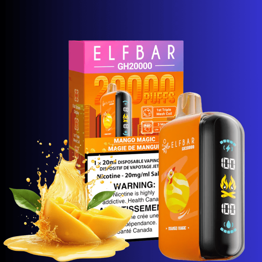 ElfBar GH20K Disposable Vape-Mango Magic Okotoks Vape SuperStore Okotoks Alberta