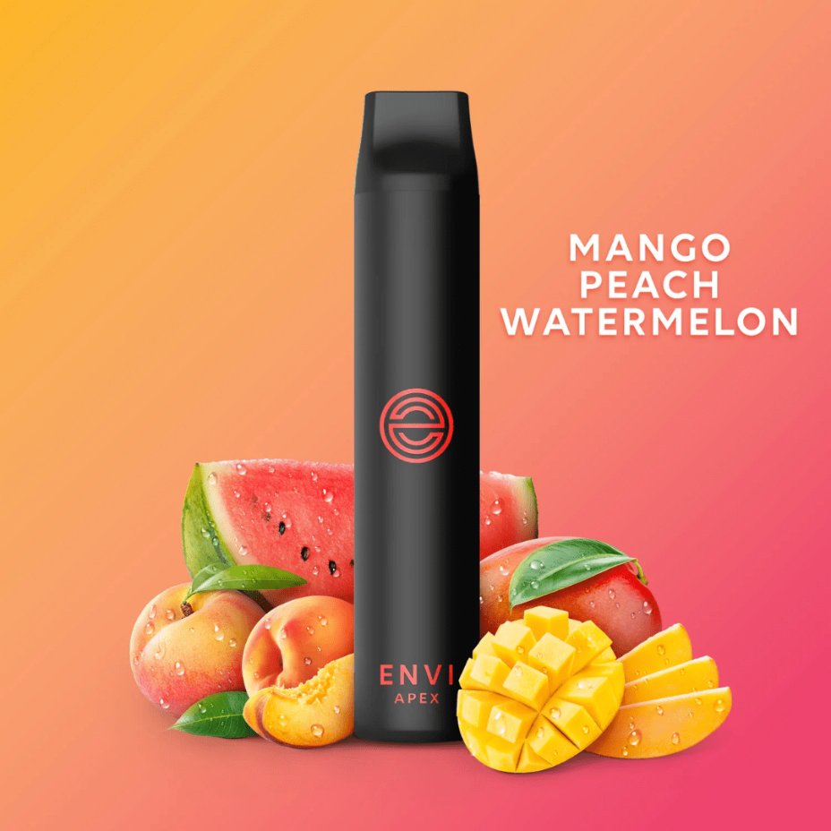 ENVI Apex 2500 Disposable Vape-Mango Peach Watermelon 2500 Puffs / 20mg Okotoks Vape SuperStore Okotoks Alberta