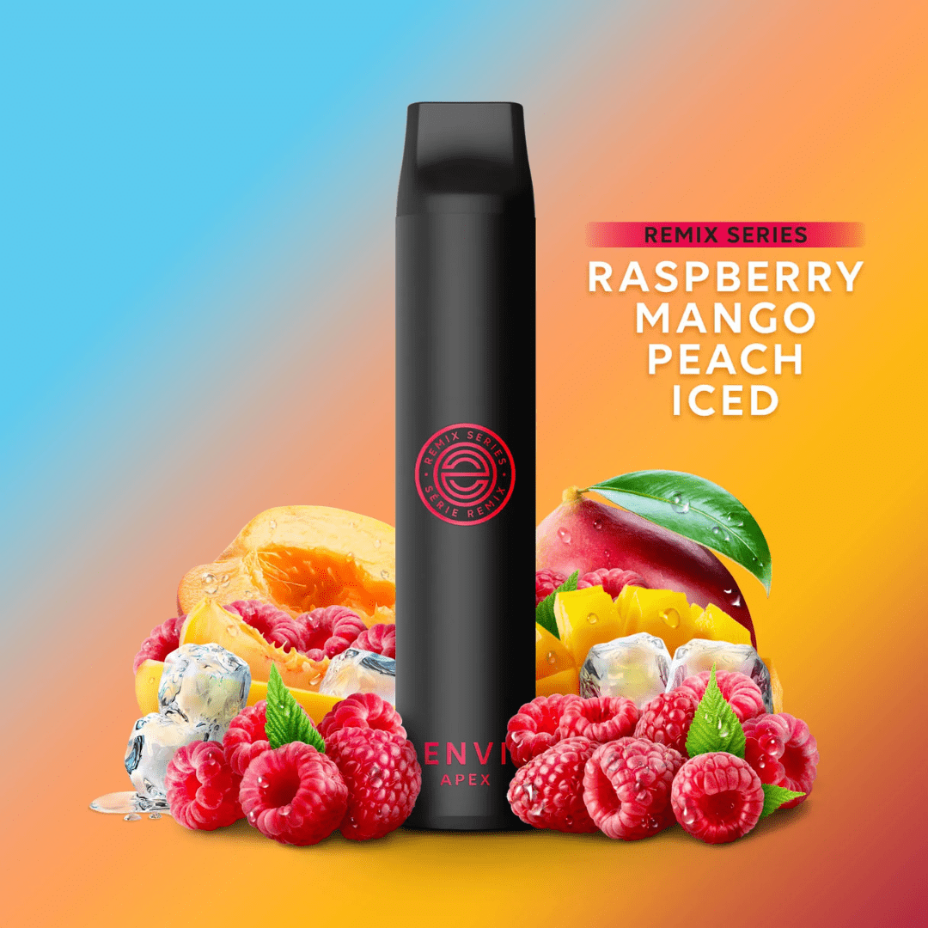 ENVI Apex 2500 Disposable Vape-Raspberry Mango Peach Ice 6ml / 20mg Okotoks Vape SuperStore Okotoks Alberta