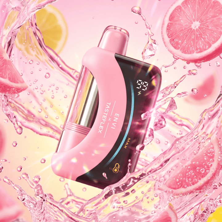 ENVI x Tasteflex Cresmo 125k Disposable Vape-Pink Lemon Ice 20mg / 125000 Puffs Okotoks Vape SuperStore Okotoks Alberta
