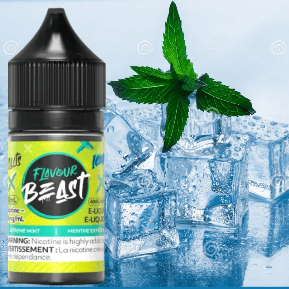 Extreme Mint Iced Salts by Flavour Beast E-Liquid 30ml / 20mg Okotoks Vape SuperStore Okotoks Alberta