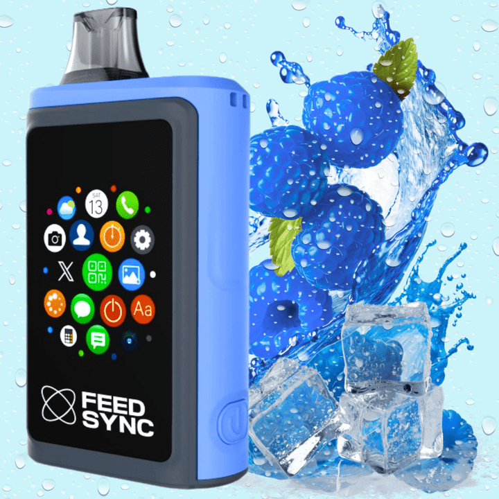 FEED Sync 25K Disposable Vape - Arctic Blue Razz 25000 Puffs / 20mg Okotoks Vape SuperStore Okotoks Alberta