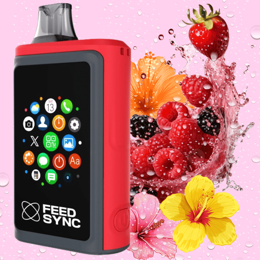 FEED Sync 25K Disposable Vape - Berry Blossom 25000 Puffs / 20mg Okotoks Vape SuperStore Okotoks Alberta