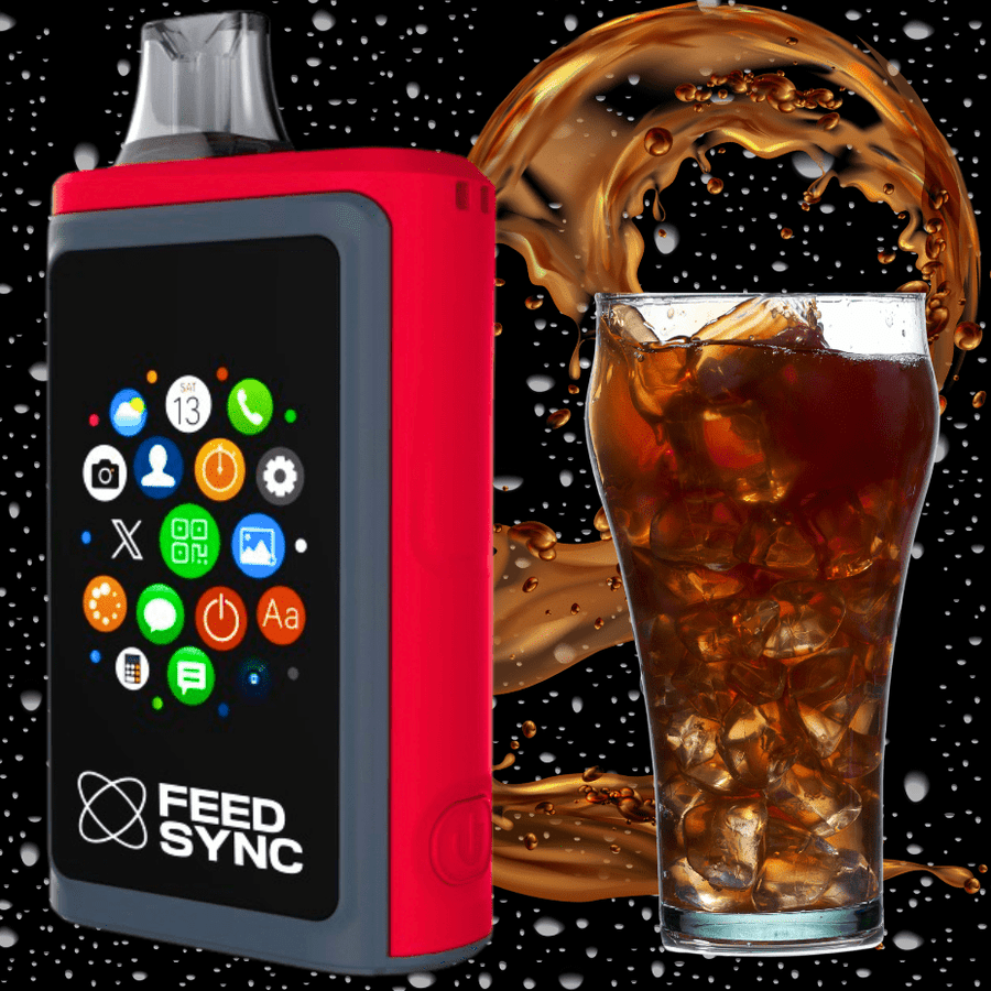 FEED Sync 25K Disposable Vape - Brisk Classic Red 25000 Puffs / 20mg Okotoks Vape SuperStore Okotoks Alberta