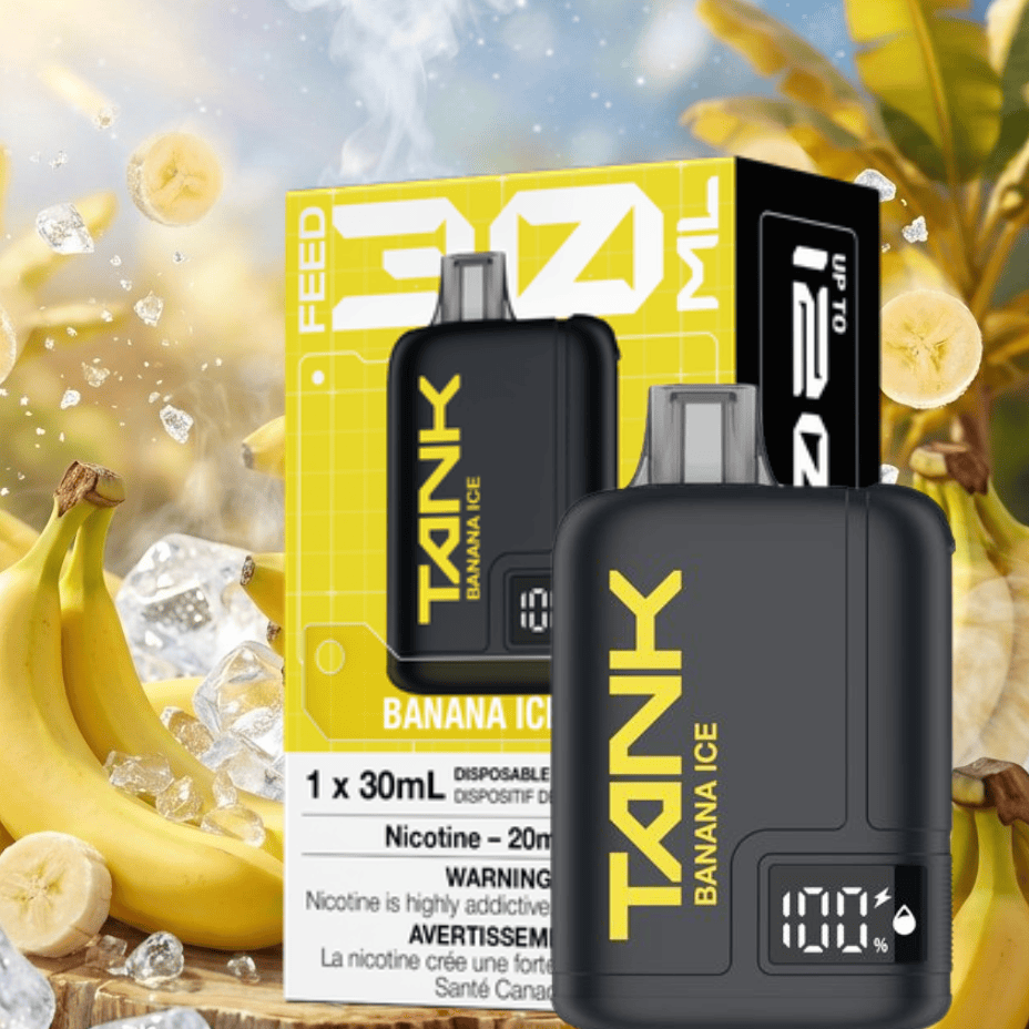 Feed Tank 120k Disposable Vape-Banana Ice Okotoks Vape SuperStore Okotoks Alberta
